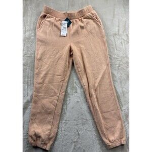 NWT Roxy Women's Medium Sweatpants Jogger Feeling Salty - ERJFB03328 Coral